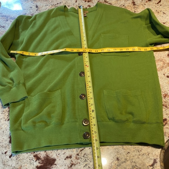 VINTAGE JONES NEW YORK SPORT CARDIGAN 100% COTTON SWEATER. - Picture 7 of 10